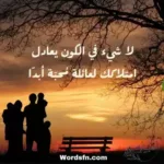 كلام عن العائلة