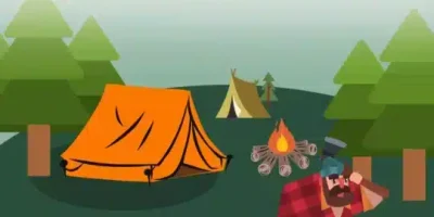 قصة الحطاب الطيب والحيوانات الشريرة