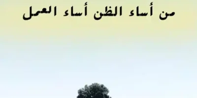 عبارات مؤثرة عن سوء الظن