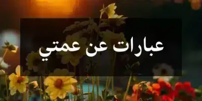 عبارات عن عمتي