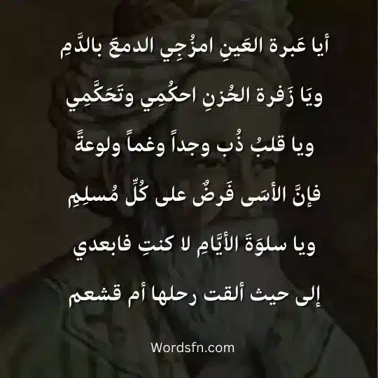 قصائد رثاء حزينة