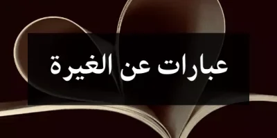 عبارات عن الغيرة