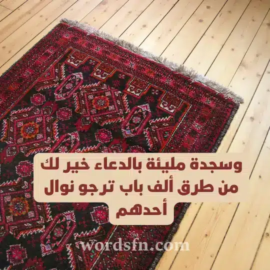 وسجدة مليئة بالدعاء خير لك من طرق ألف باب ترجو نوال أحدهم 1 - فن العبارات وسجدة مليئة بالدعاء خير لك من طرق ألف باب ترجو نوال أحدهم حالات عن يوم الجمعه