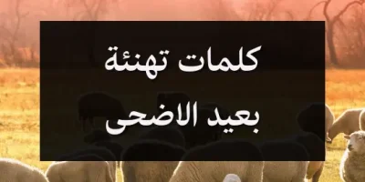 كلمات تهنئة بعيد الاضحى
