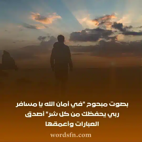 بصوت مبحوح في أمان الله يا مسافر ربي يحفظك من كل شر أصدق العبارات وأعمقهاwebp - فن العبارات بصوت مبحوح في أمان الله يا مسافر ربي يحفظك من كل شر أصدق العبارات وأعمقها حالات عن السفر