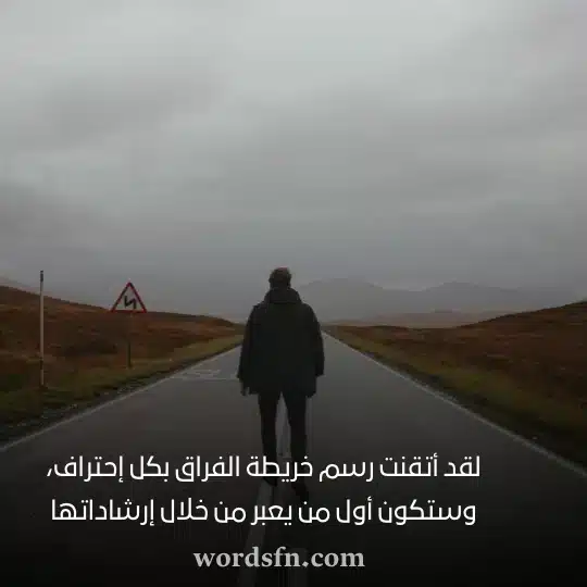 لقد أتقنت رسم خريطة الفراق بكل إحتراف وستكون أول من يعبر من خلال إرشاداتهاwebp - فن العبارات لقد أتقنت رسم خريطة الفراق بكل إحتراف وستكون أول من يعبر من خلال إرشاداتها حالات فراق