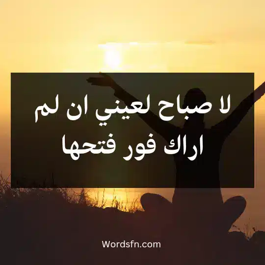 Beautiful-words-for-the-morning3 - فن العبارات لا صباح لعيني ان لم اراك فور فتحها