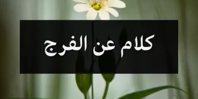 كلام عن الفرج