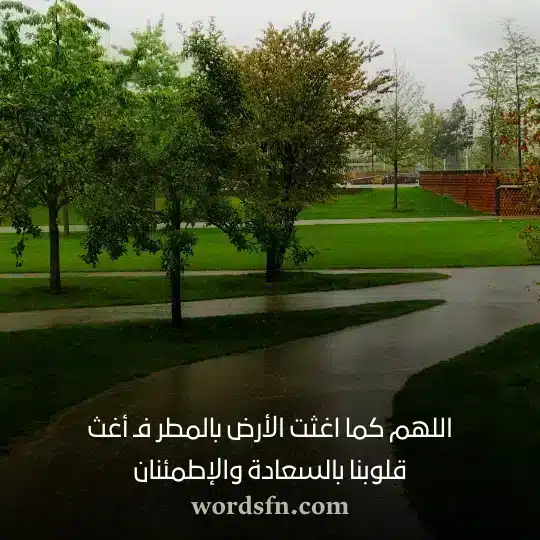 اللهم كما اغثت الأرض بالمطر فـ أغث قلوبنا بالسعادة والإطمئنانwebp - فن العبارات اللهم كما اغثت الأرض بالمطر فـ أغث قلوبنا بالسعادة والإطمئنان حالات عن المطر