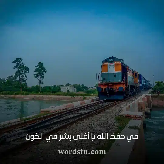 في حفظ الله يا أغلى بشر في الكون حالات للمسافر