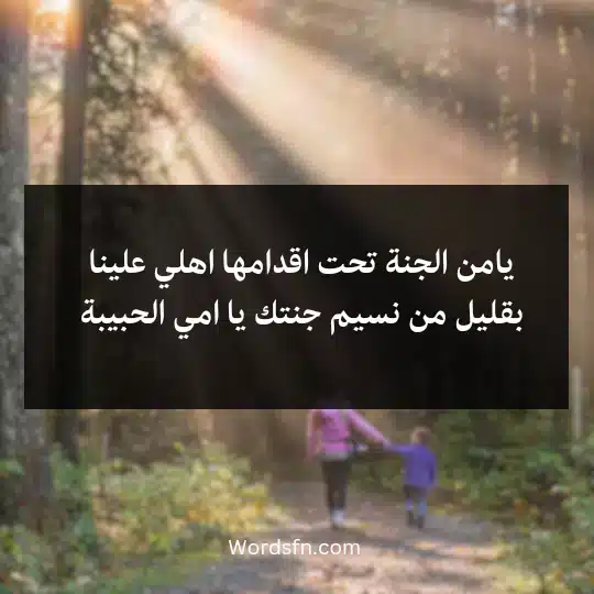 A-message-to-the-mother3 - فن العبارات يامن الجنة تحت اقدامها اهلي علينا بقليل من نسيم جنتك يا امي الحبيبة