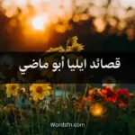 قصائد ايليا أبو ماضي