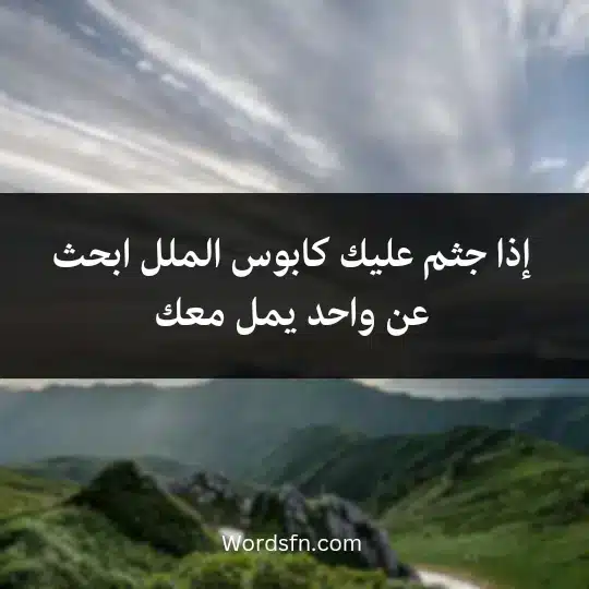 Sayings-of-Mustafa-Mahmoud1 - فن العبارات إذا جثم عليك كابوس الملل ابحث عن واحد يمل معك