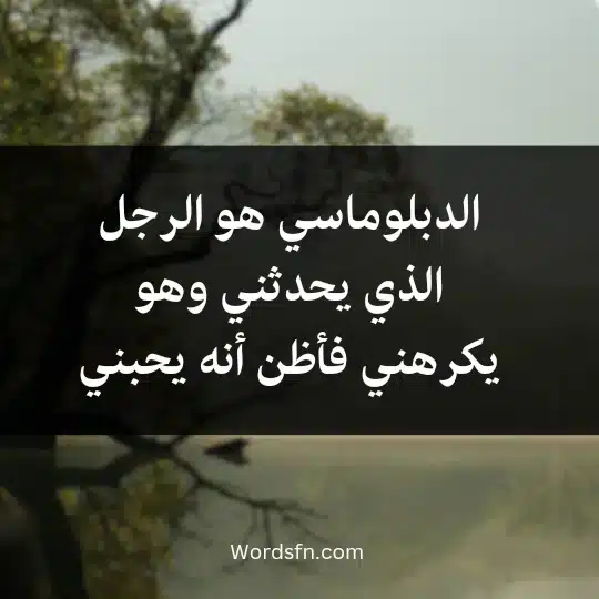 Sayings-of-Mustafa-Mahmoud2 - فن العبارات الدبلوماسي هو الرجل الذي يحدثني وهو يكرهني فأظن أنه يحبني