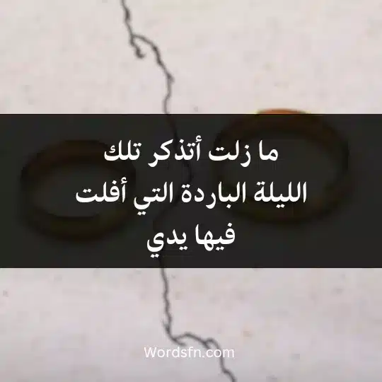 Touching-words-about-love-and-separation1 - فن العبارات ما زلت أتذكر تلك الليلة الباردة التي أفلت فيها يدي