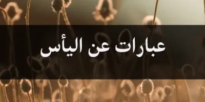 عبارات عن اليأس