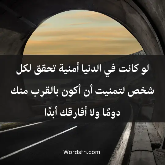 Expressions of love despite distances 3 - فن العبارات لو كانت في الدنيا أمنية تحقق لكل شخص لتمنيت أن أكون بالقرب منك دومًا ولا أفارقك أبدًا