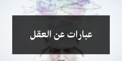 عبارات عن العقل