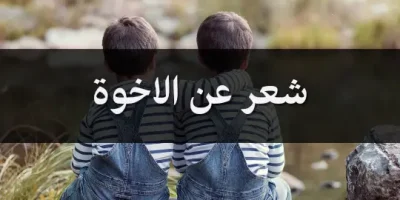 شعر عن الاخوة