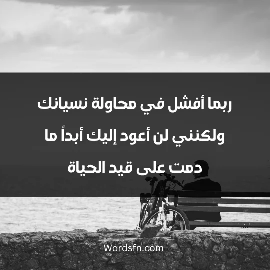 WhatsApp breakup statuses 2 1 - فن العبارات ربما أفشل في محاولة نسيانك ولكنني لن أعود إليك أبداً ما دمت على قيد الحياة