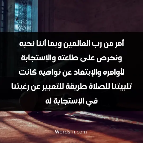 How I love to pray2 - فن العبارات أمر من رب العالمين، وبما أننا نحبه ونحرص على طاعته والإستجابة لأوامره والإبتعاد عن نواهيه، كانت تلبيتنا للصلاة طريقة للتعبير عن رغبتنا في الإستجابة له