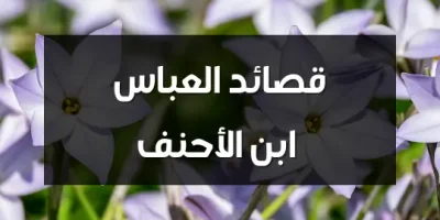قصائد العباس ابن الأحنف