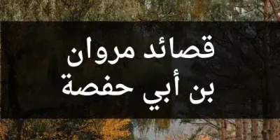 قصائد مروان بن أبي حفصة