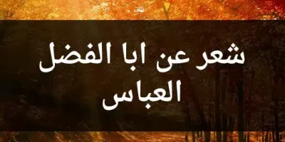 شعر عن ابا الفضل العباس