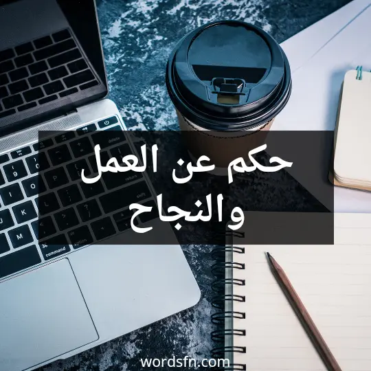 حكم عن العمل والنجاح