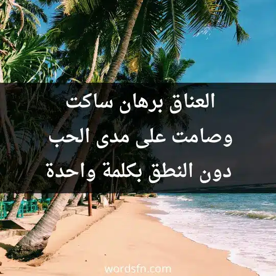 The most beautiful WhatsApp statuses about love 2 - فن العبارات العناق برهان ساكت وصامت، على مدى الحب دون النطق بكلمة واحدة