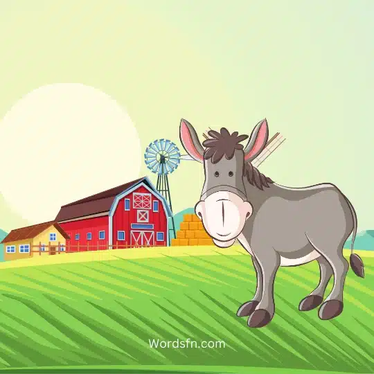 قصة الحمار العنيد