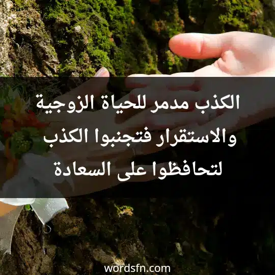 Tips for married life3 - فن العبارات الكذب مدمر للحياة الزوجية والاستقرار فتجنبوا الكذب لتحافظوا على السعادة