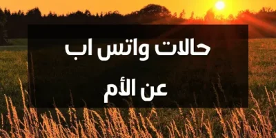 حالات واتس اب عن الأم
