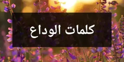 كلمات الوداع