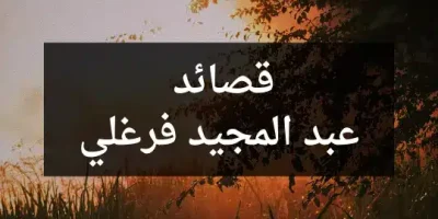 قصائد عبد المجيد فرغلي