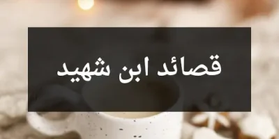قصائد ابن شهيد
