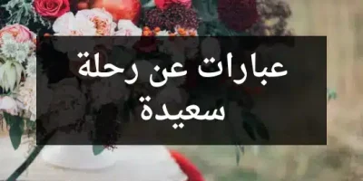 عبارات عن رحلة سعيدة