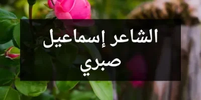 الشاعر إسماعيل صبري