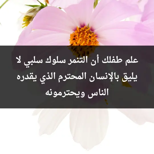 علم طفلك أن التنمر سلوك سلبي لا يليق بالإنسان المحترم الذي يقدره الناس ويحترمونه