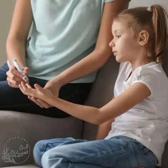 السكر عند الاطفال وطرق علاجه