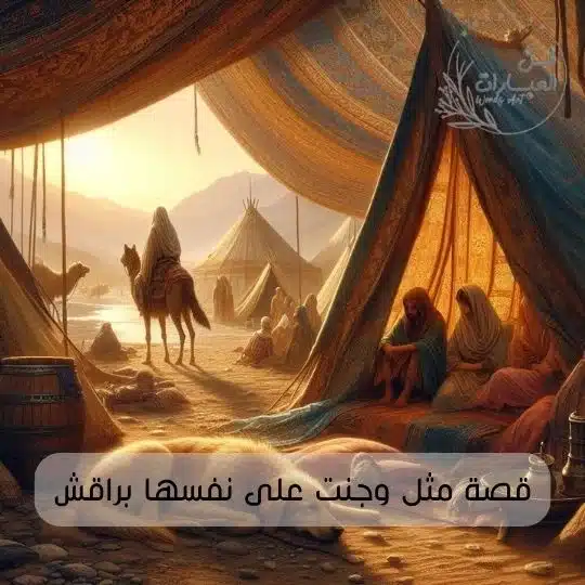 قصة مثل وجنت على نفسها براقش