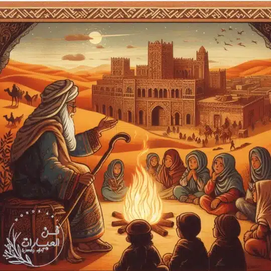 أحداث أسطورة غَنْجَة - فن العبارات أحداث أسطورة غَنْجَة