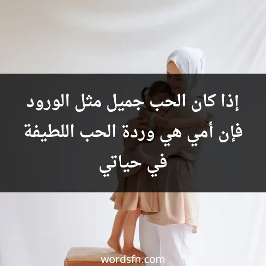 إذا كان الحب جميل مثل الورود فإن أمي هي وردة الحب اللطيفة في حياتي - فن العبارات إذا كان الحب جميل مثل الورود فإن أمي هي وردة الحب اللطيفة في حياتي