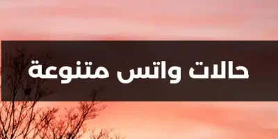 حالات واتس متنوعة
