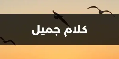 كلام جميل
