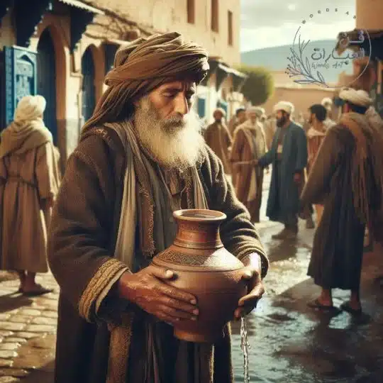 قصة الساقي والملك