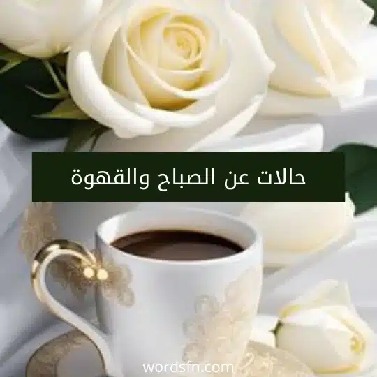 حالات عن الصباح والقهوة