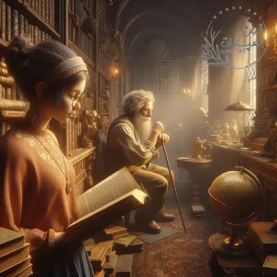 تفسير الفتاة لأسئلة الرجل