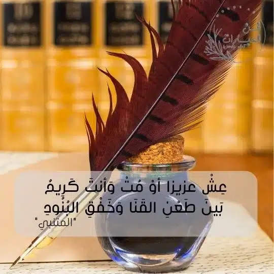 ابيات شعر عن عزة النفس للمتنبي ابيات المتنبي عن عزة النفس ابيات شعر للمتنبي عن عزة النفس