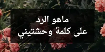 ماهو الرد على كلمة وحشتيني